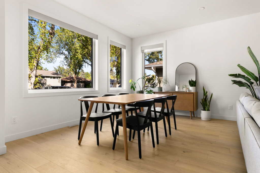 Lakeview home renovation - dining room